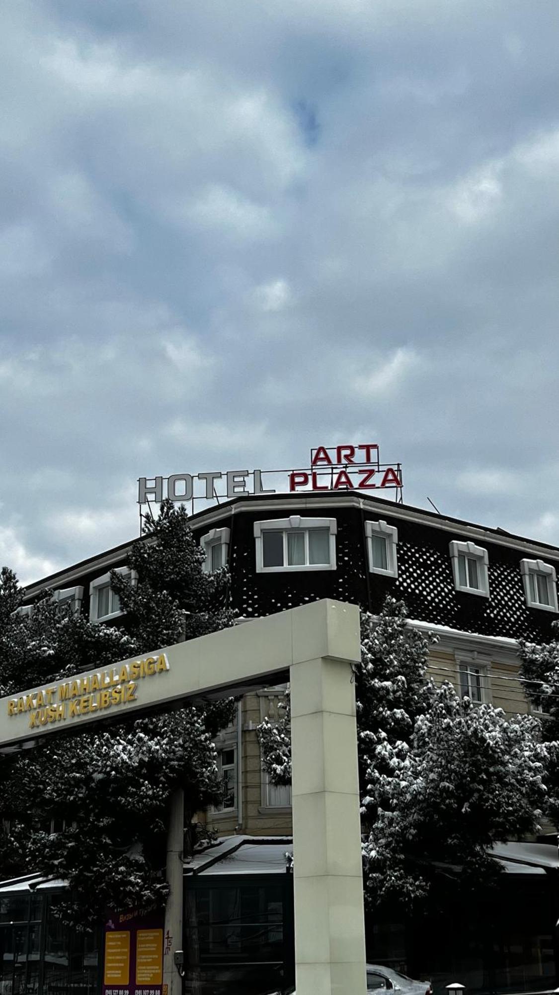 Art Plaza Hotel Tasjkent Buitenkant foto